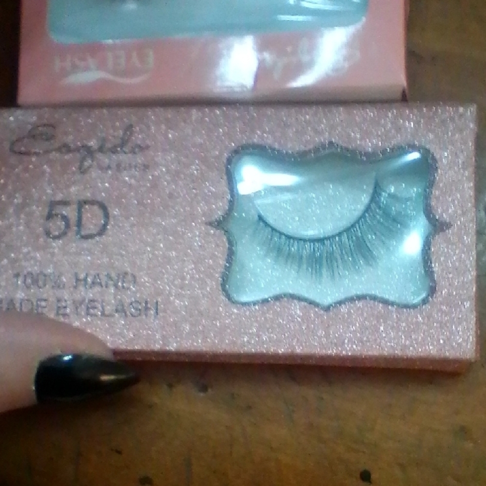 Eyelash 5D Handmade Lashes - Black